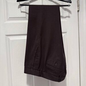 Bonobos Weekday Warrior Dress Pants, Size 30x30 (Slim) Dark Brown - LIKE NEW